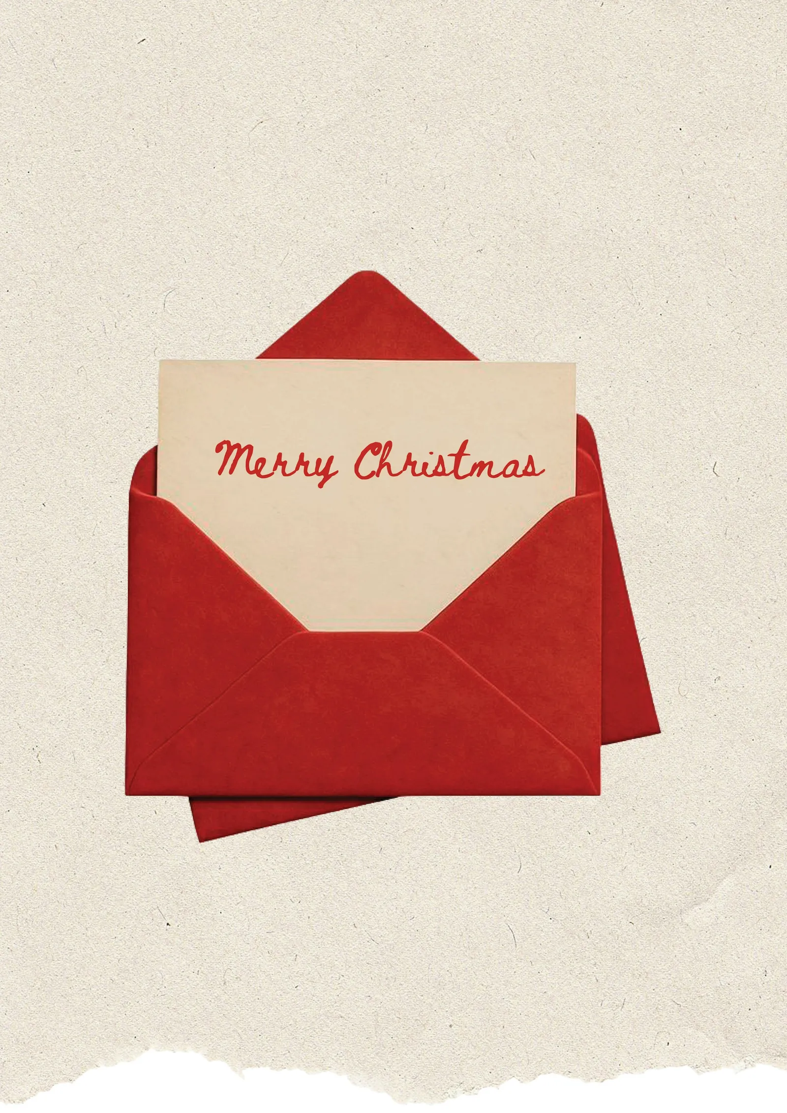 Christmas card design with festive artwork