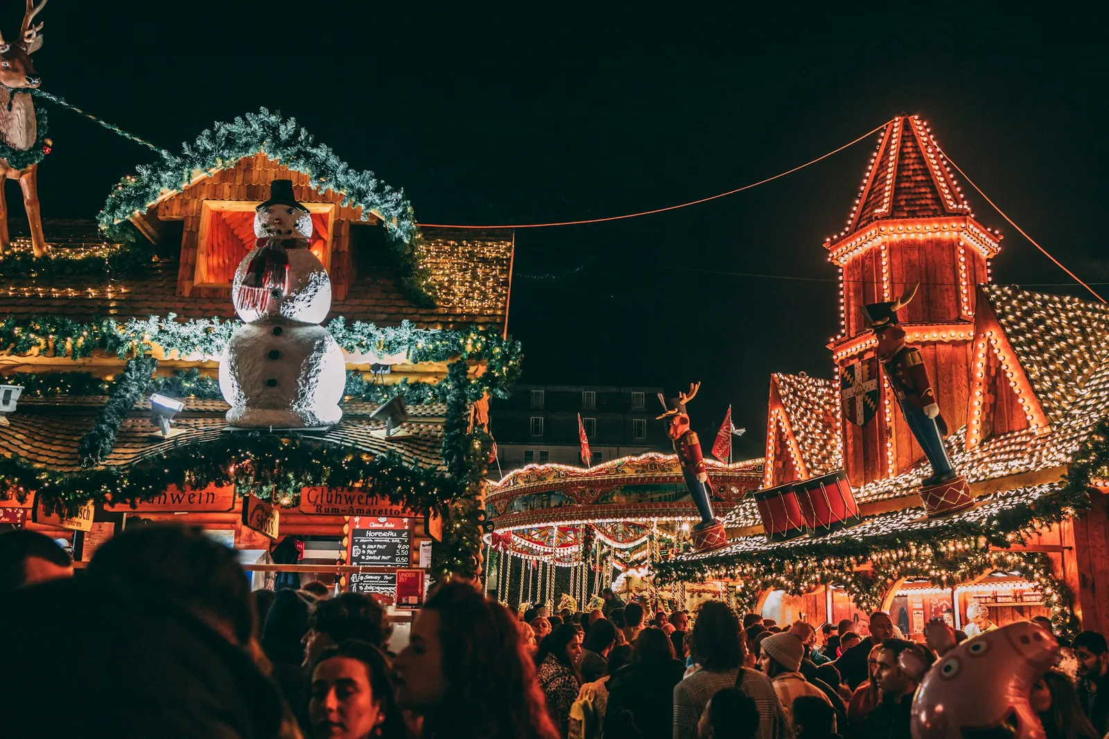 The Frankfurt Christmas Market on Victoria Square, Birmingham